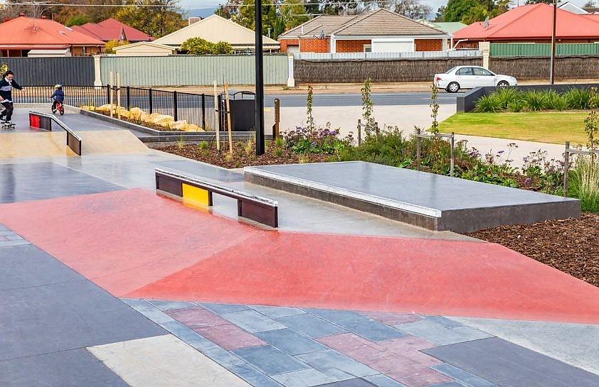 St Clair skatepark